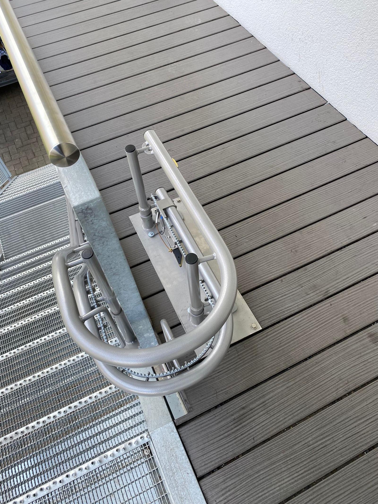 Gebrauchte Treppenlift Außenbereich