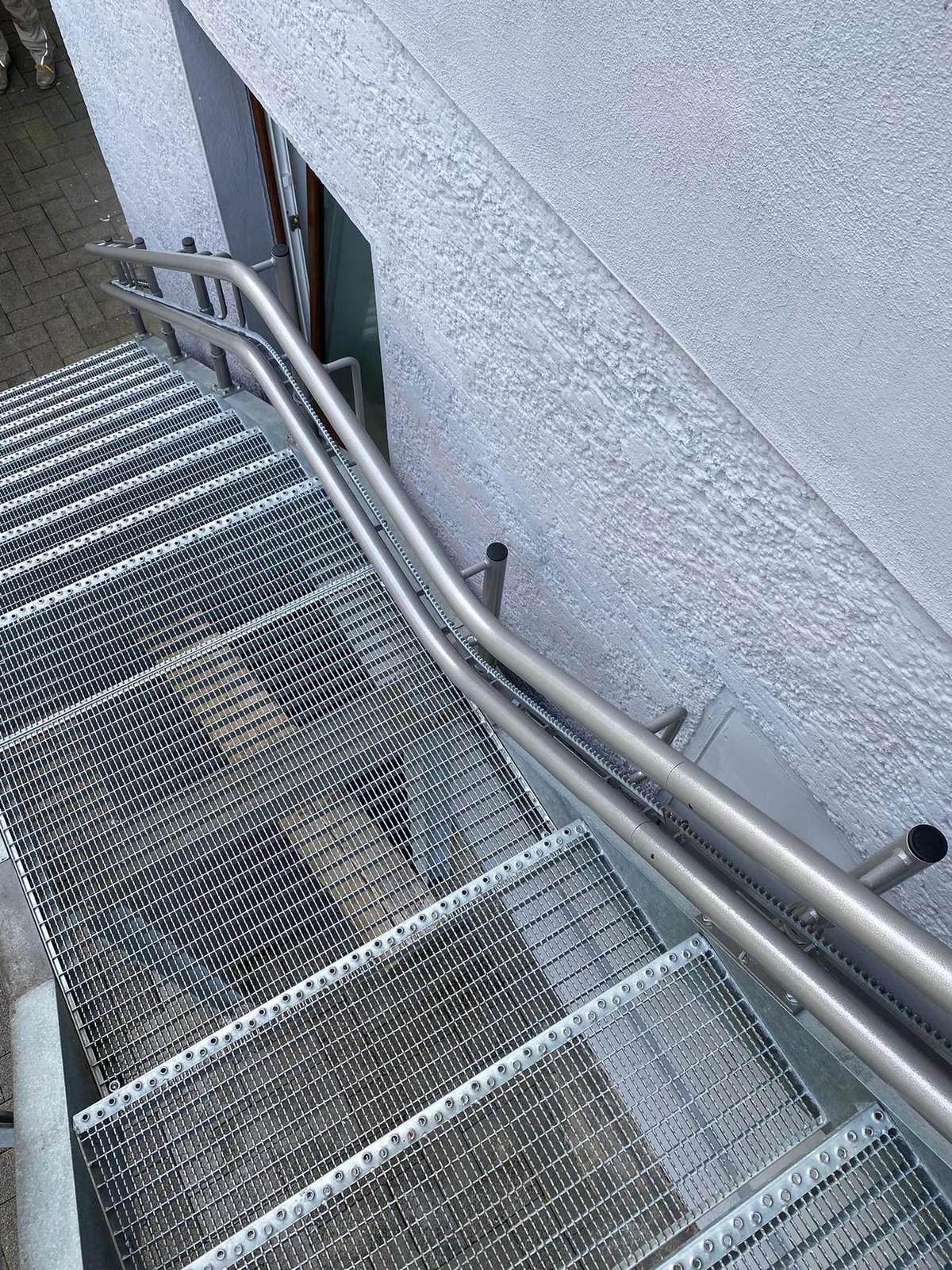 Treppenlift für den Außenbereich