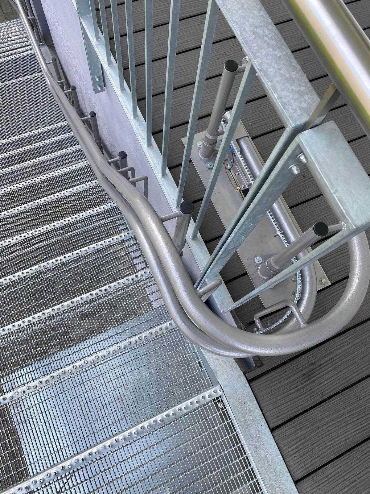 Treppenlift für den Außenbereich Treppenlift für den Außenbereich